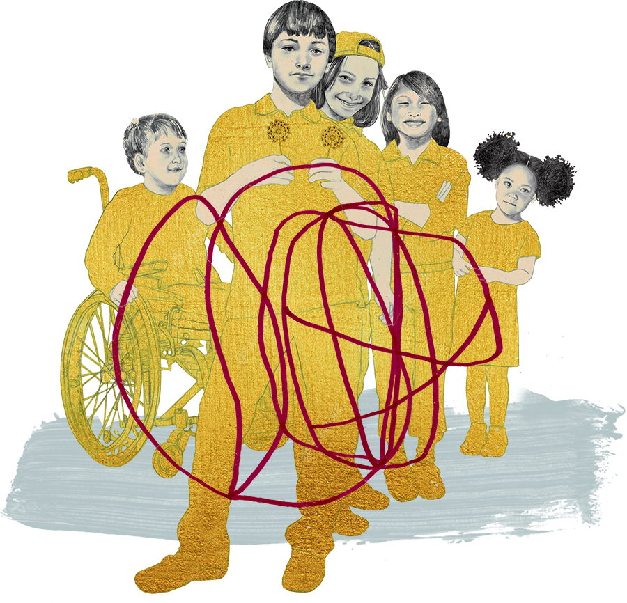 puls jugendhilfe - illustration by birgitlang.de