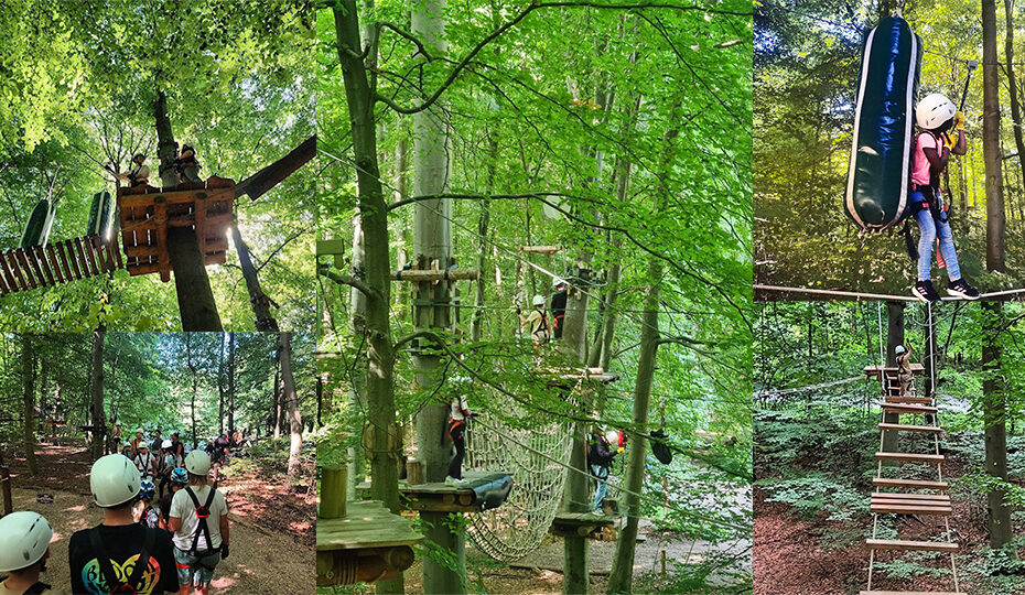 Sommerferien 2025 mit puls - Kletterwald Hamburg - Abenteuer im Hochseilgarten