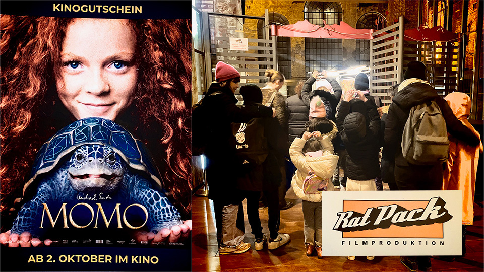 Das Team von puls bedankt sich im Namen der Kinder, Jugendlichen und Familien bei der Produktionsfirma "Rat Pack", die es uns ermöglicht hat den Film "MOMO" im Zeise Kino zu sehen. Das Zeise Kino hat für uns am 01.12. um 16:30 Uhr eine Extra-Kinovorführung veranstaltet, welche öffentlich war und noch einige Kinobesucher*innen mehr angezogen hat. Wir haben einen großartigen Film geschaut und einen wundervollen gemeinsamen Nachmittag erlebt. 